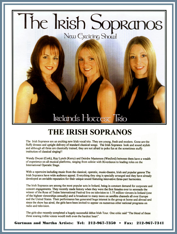 The Irish Sopranos - Ireland's Hottest Trio